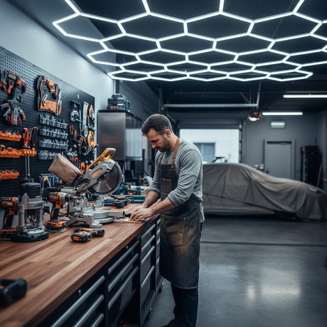 Electrical Interference: Why Hexagon Lights Flicker Near Tools