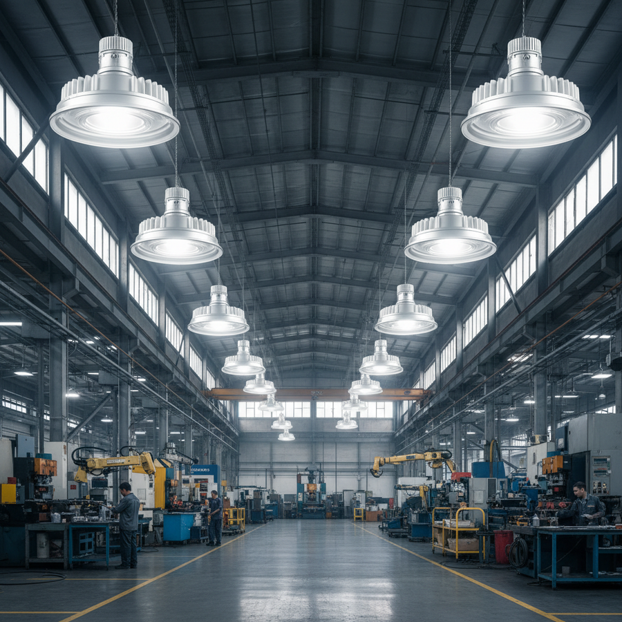 How Ambient Heat Shortens Your High Bay’s TM-21 Projection