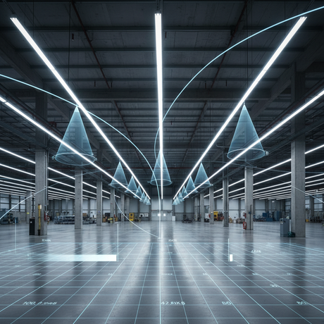 Using IES Data for Linear High Bay Layout Planning