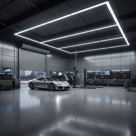 Syncing Linear High Bays with Smart Garage Door Sensors