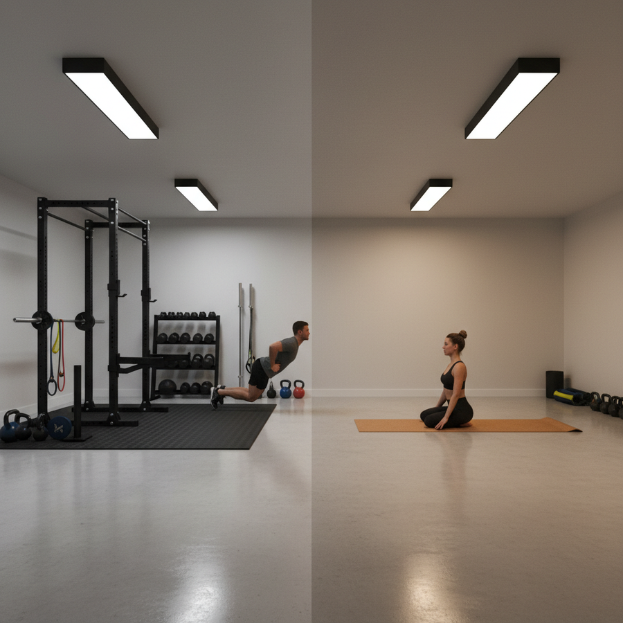 Automated Dimming: Setting LHB Scenes for Home Gyms