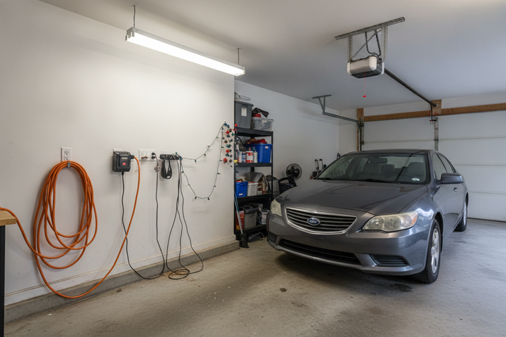 Can Garage Lights Share a Circuit With Other Loads?