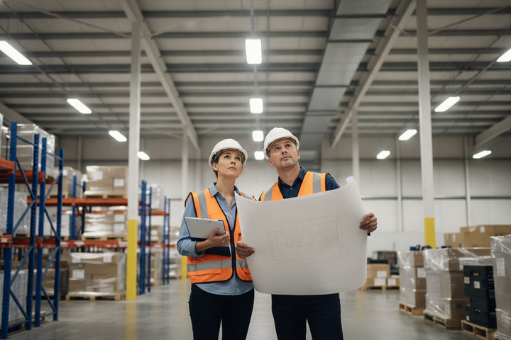 Commercial Lighting Replacement Scope: Separate Base Work, Alternates, and Exclusions