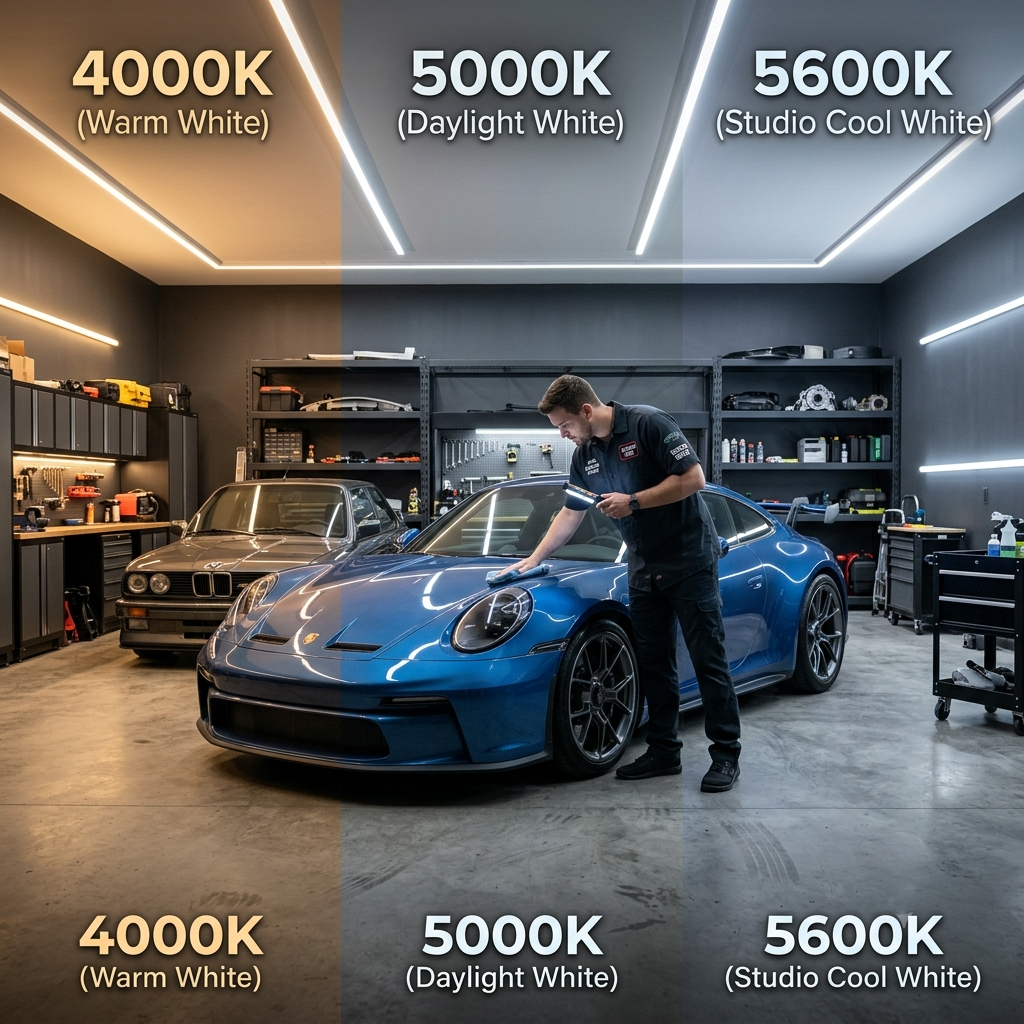 Choosing the Right Color Temperature for Your Garage