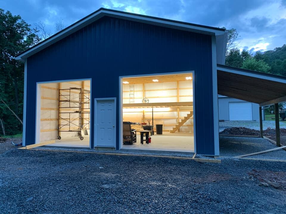 Garage Lighting Layouts by Size and Shape