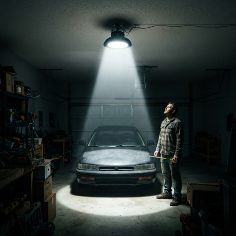 High Bay Lights in a Home Garage: When They Are Overkill