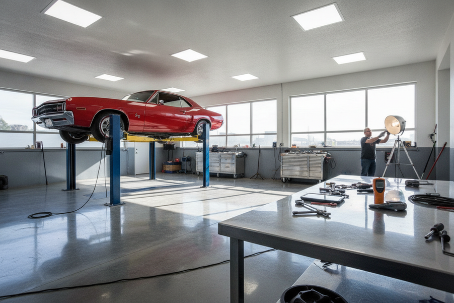 Glare on Glossy Floors and Metal Equipment: Trace the Source Before Changing Fixtures cover
