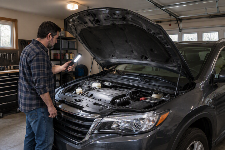 Engine Bay Lighting: Add Supplemental Light When the Hood Blocks Ceiling Fixtures