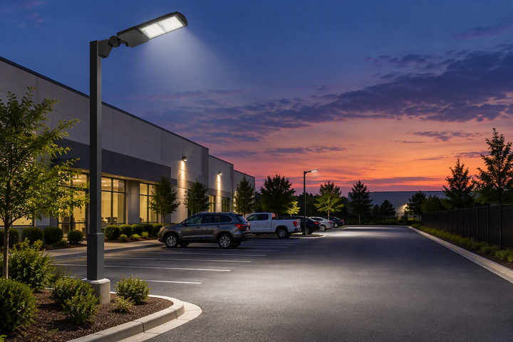 Commercial Light Trespass at the Property Line: Full-Cutoff and Dark-Sky Planning