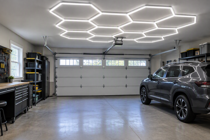 Hexagon LED Ceiling Grids: Structural Mounting into Drywall Joists vs Concrete Anchors