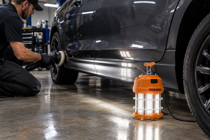 Illuminating Vehicle Rocker Panels: Low-Wall Lighting Placement for Auto Detailing