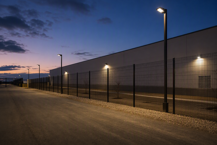 Planning Perimeter Security Lighting: Minimizing Dark Shadows Along Commercial Fence Lines