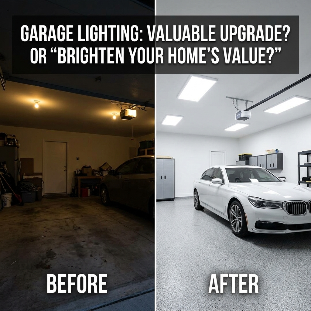 Does Garage Lighting Increase Home Resale Value?