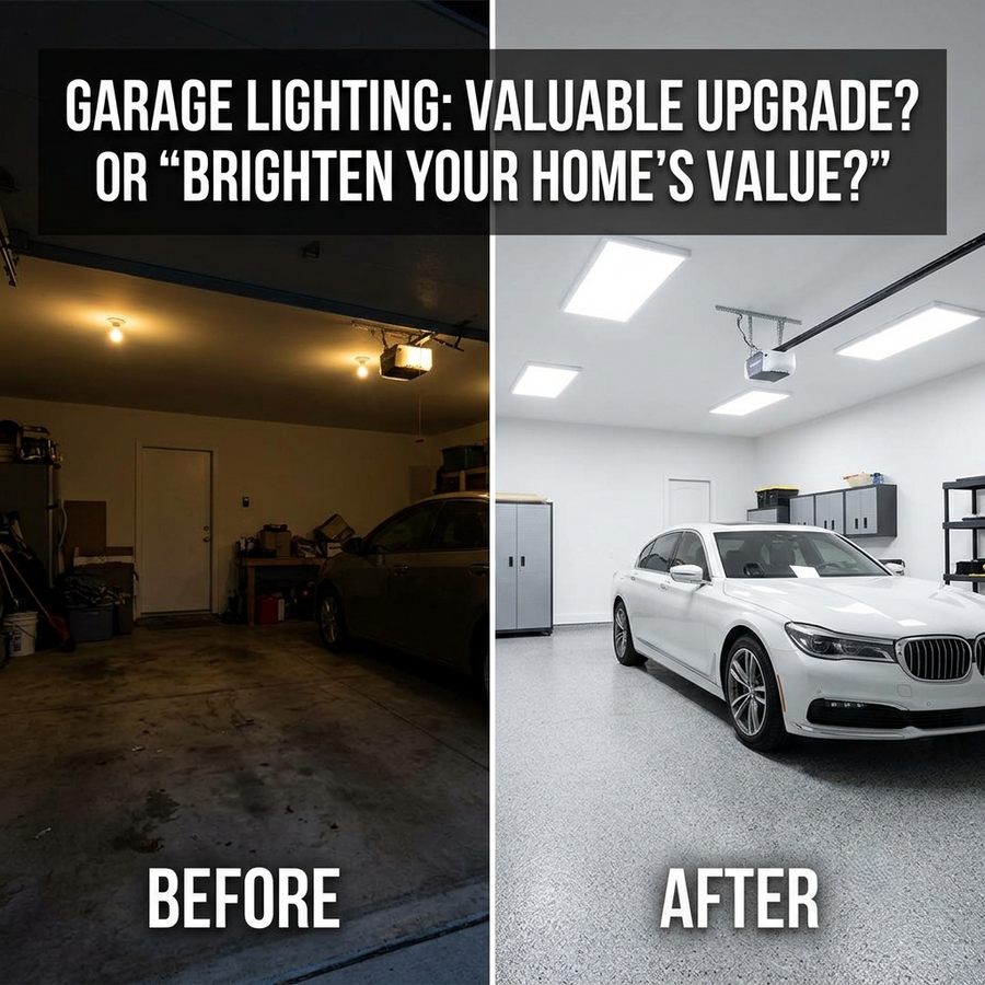 Does Garage Lighting Increase Home Resale Value?