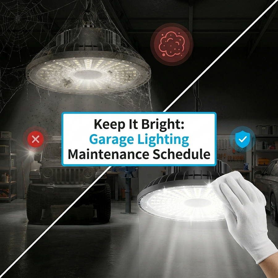 Garage Lighting Maintenance Schedule for Long-Term Performance