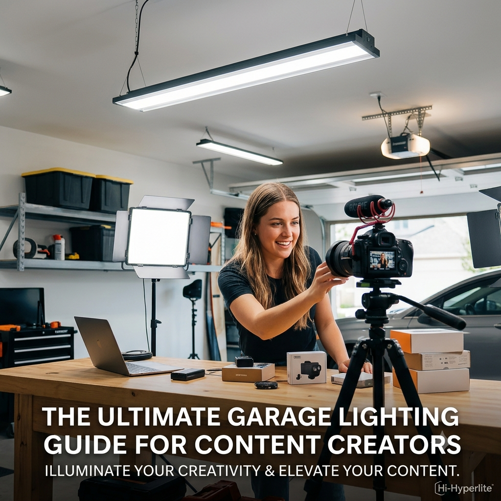 Garage Lighting for Content Creators and Streamers
