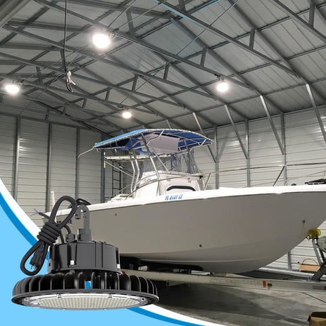 What are the benefits of Radar series high bay light with motion sensor?