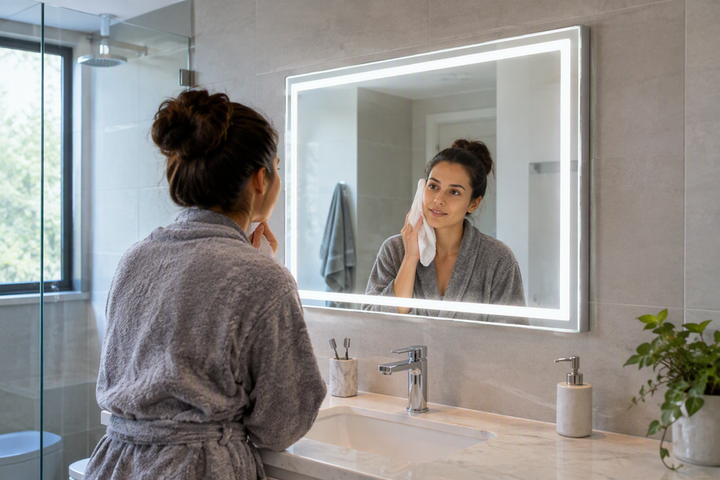 How Do Anti-Fog LED Bathroom Mirrors Work?
