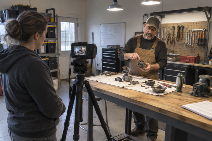 How to Light a Camera-Facing Training Area Without Losing Work Visibility