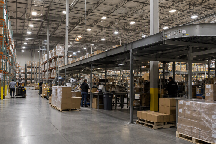 Warehouse Lighting Below Conveyors: Check the Work Plane Before Adding Output