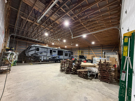 Dust-Ignition Safety: UFO High Bays for Wood & Grain Mills