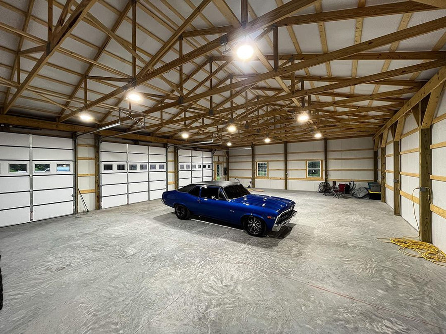 Garage high bay lighting