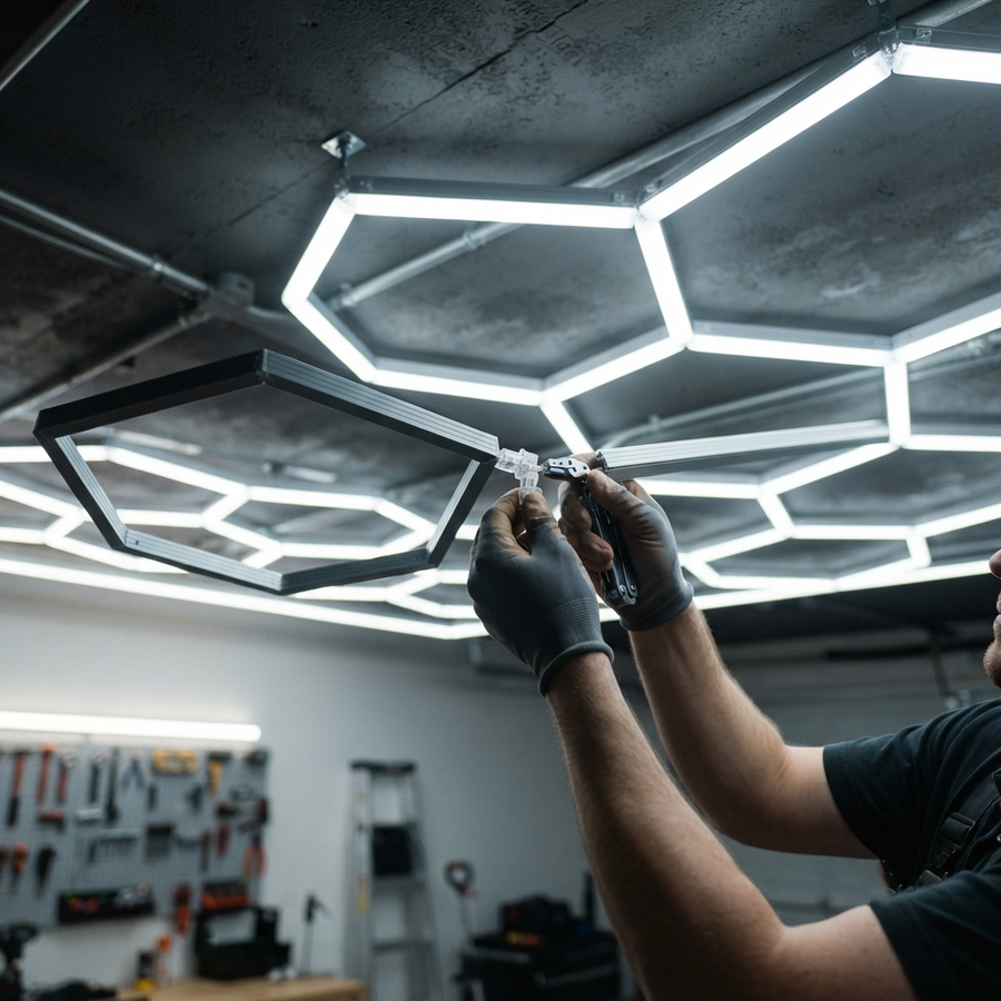 Hexagon Garage Lights Reliability