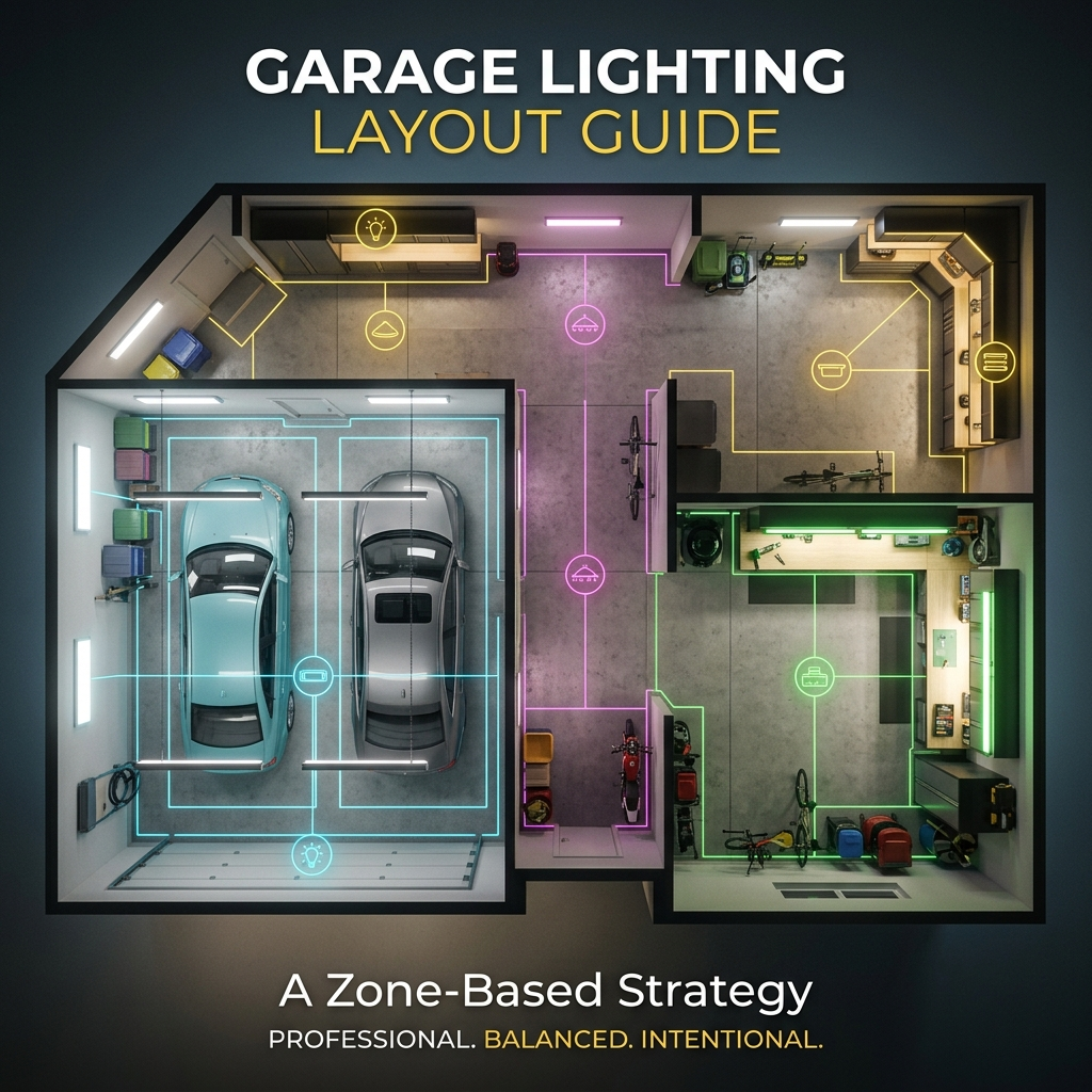 Garage Lighting Layouts