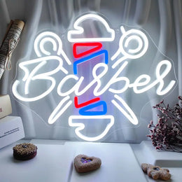 Barber LED Neon Sign Light