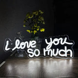 Neon Sign of Love - Personalized LED Wall Decor