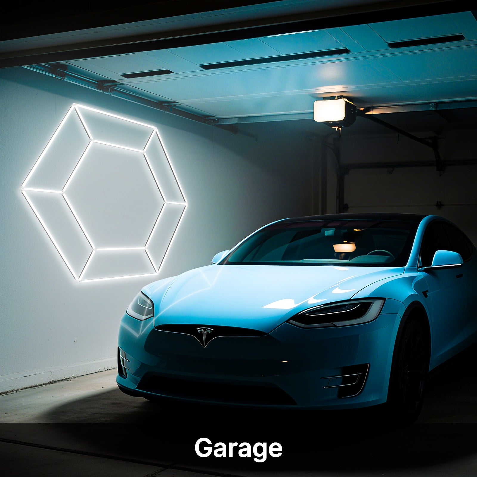 Diamond LED light - garage