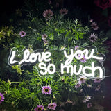 I Love You Neon Light - Custom LED Signs to Express Affection