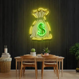 Dollar Bag custom design neon signs