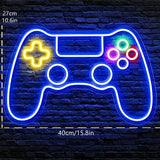 game controller neon sign dimensions