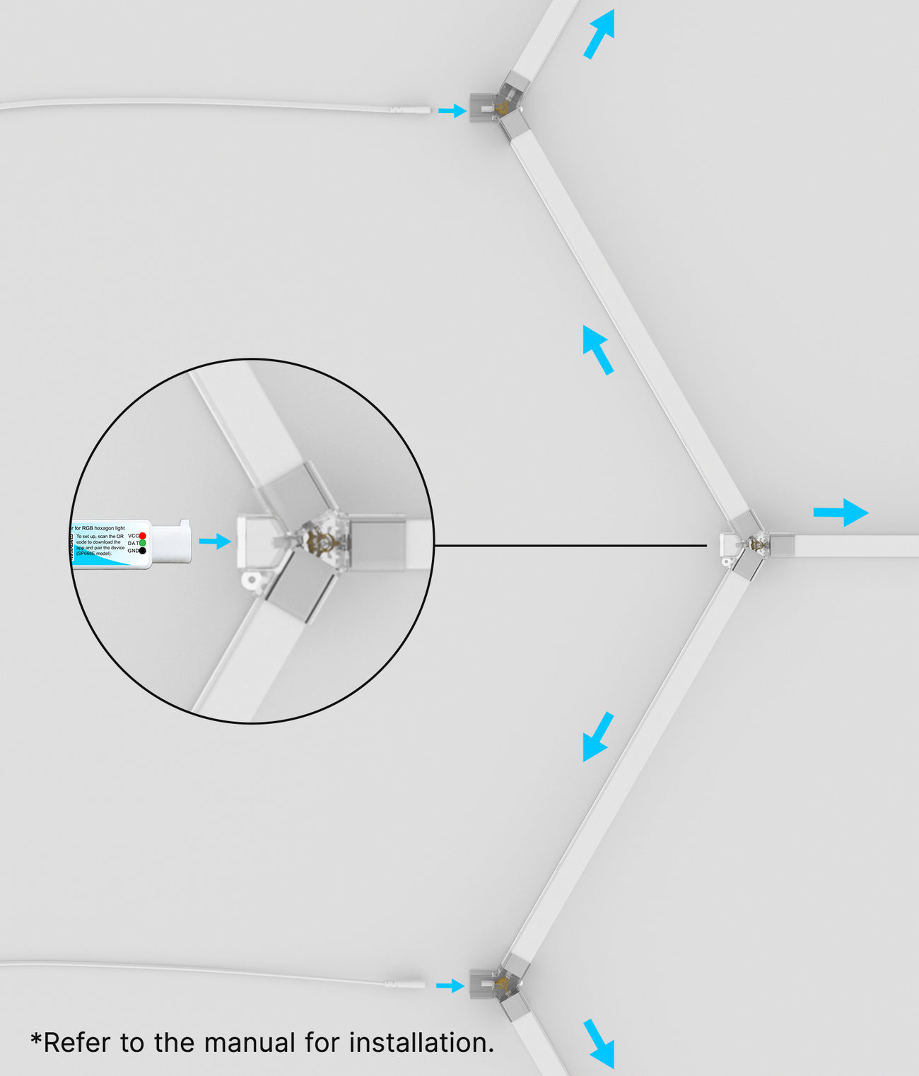 1.Confirm the correct AC input connector