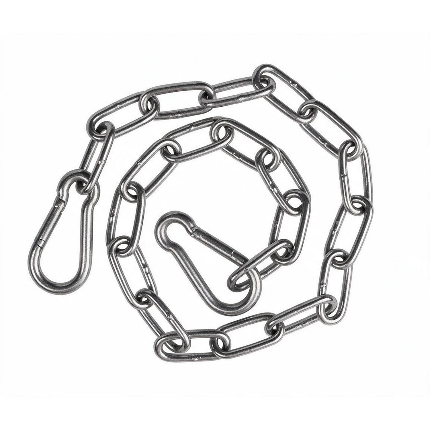 Stainless steel hanging chains with carabiners for LED high bay light