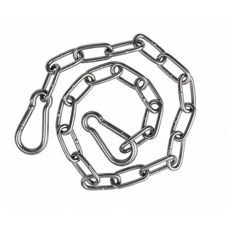 Stainless steel hanging chains with carabiners for LED high bay light