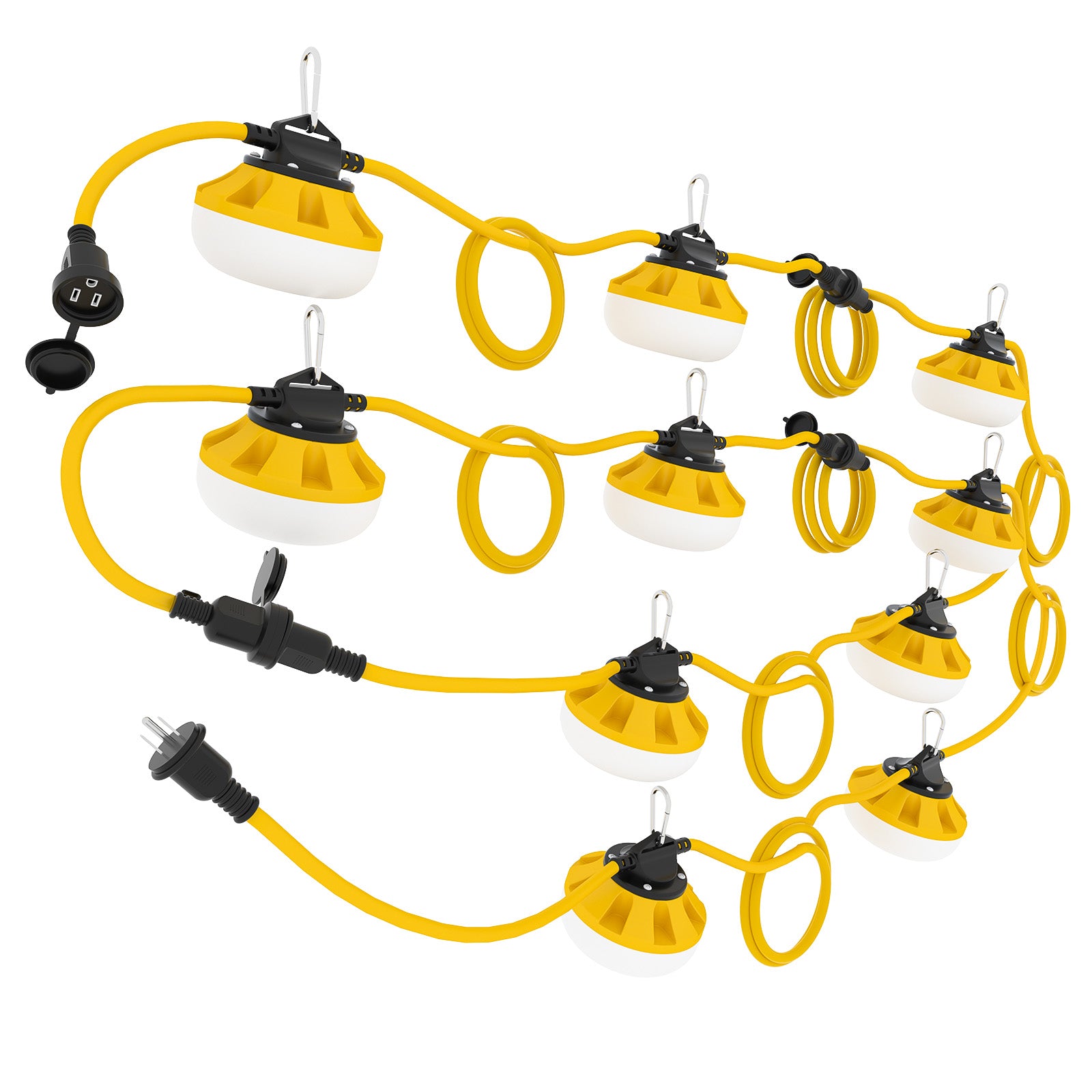 Hyperlite LED String Lights, Plug and Play connection