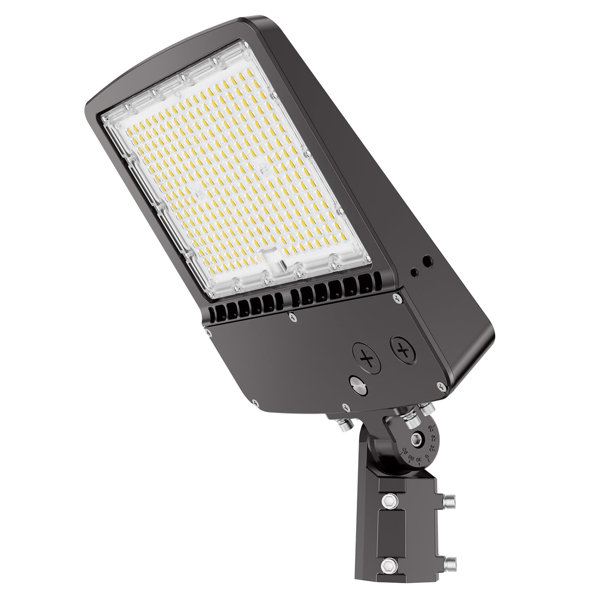 Hyperlite LED Parking Lot Light with Adjustable Slip Fitter Mount