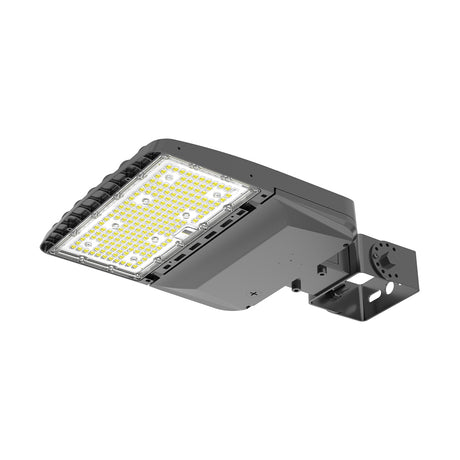 Contractor's Pick - Black XALH Series Area Light - With Shortcap, AC 120V-277V, 80W-310W, Selectable Wattage & CCT