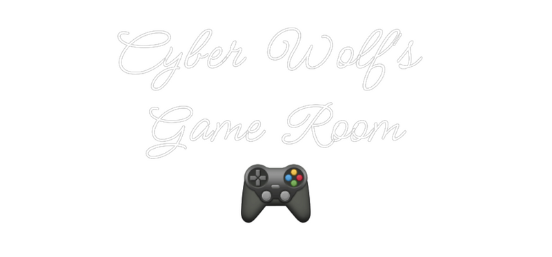 Cyber Wolf's Game Room neon sign with controller