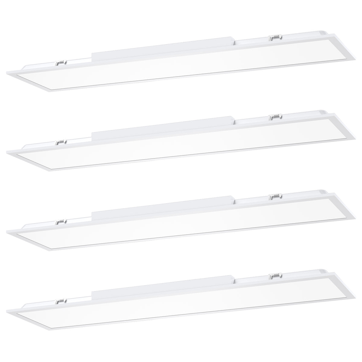 Bpl Led Light BPL Series Recessed Panel Lights - 4 Pack, 9000lm, Selectable CCT ...