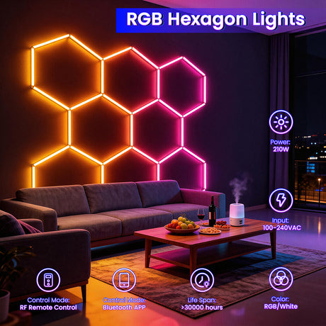 RGB Hexagon Lights