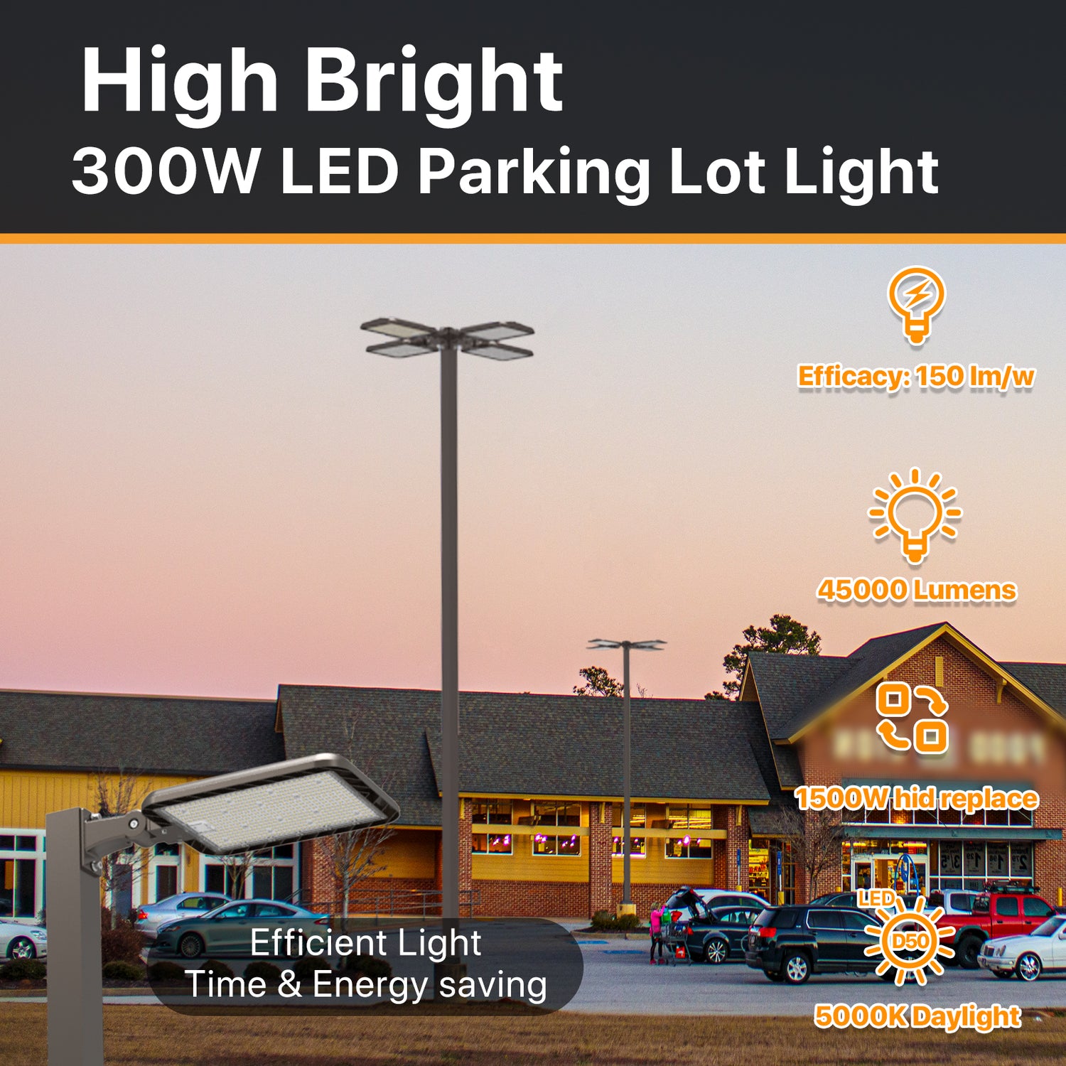 Bright LED Area Light