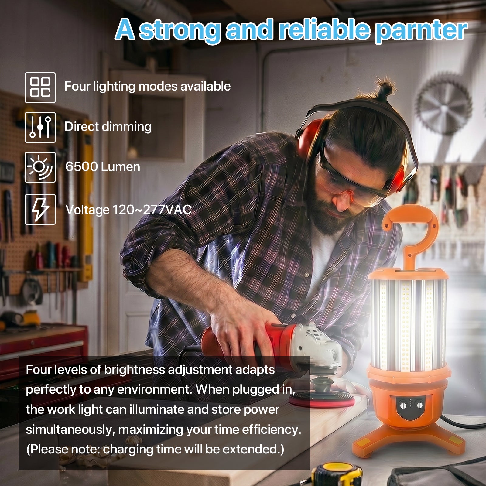 LED Temporary Work Light 
