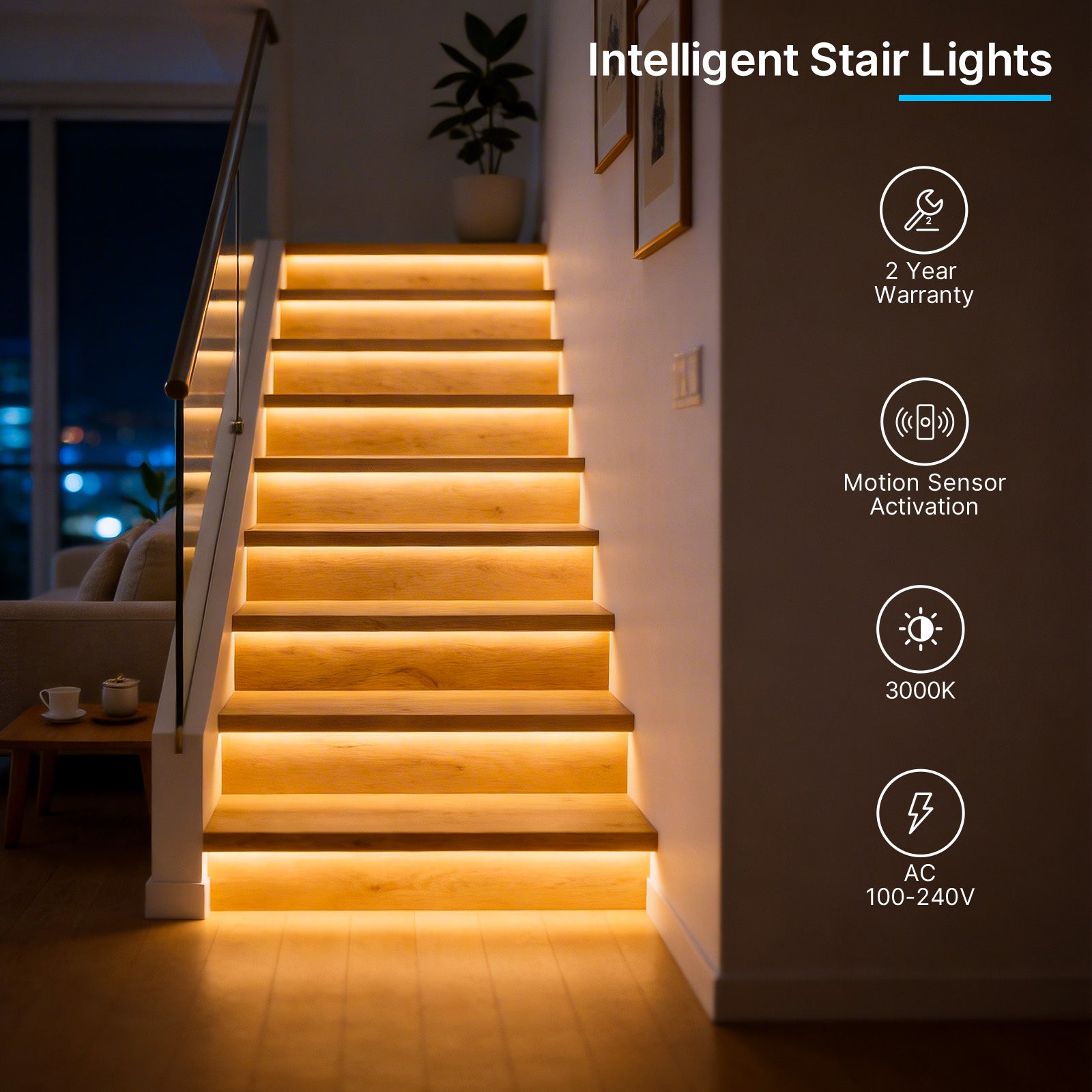 Intelligent Stair Lights