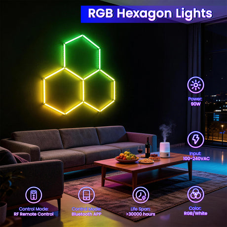 RGB Hexagon Lights