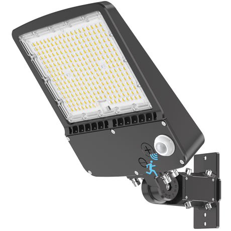 Hyperlite LED Parking Lot Light with Motion Sensor