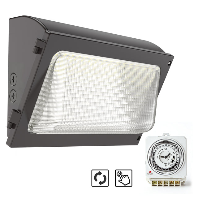 Wall Pack Light with Timer 