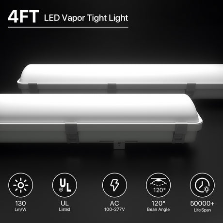 Vapor tight light